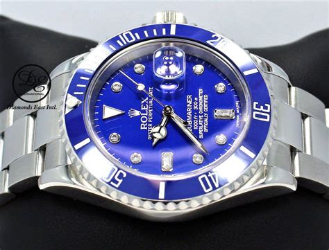 submariner rolex 2008|rolex 16610 blue bezel.